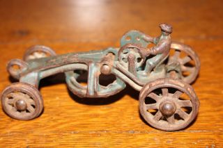 Antique Cast Iron Toy KENTON HUBLEY ARCADE ROAD GRADER. 2