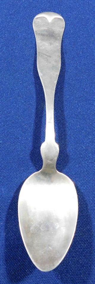 Antique N.  G.  Wood & Son Coin Silver Handmade Monogram Spoon @ Market