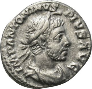 Dionysos Elagabalus Ar - Denar Rom Kaiser Opfert Mw 2144