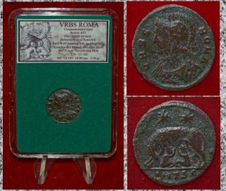 Ancient Roman Empire Coin Commemorative City Of Rome Romulus - Remus Vrbs Roma