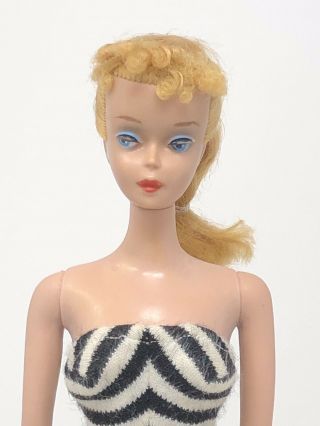 Vintage Ponytail Barbie - 3 - 4 Transitional - Blonde