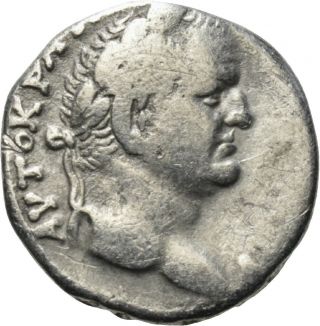 Dionysos Vespasianus Ar - Tetradrachme Antiochia Adler Mw 2125