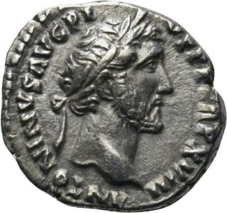 Dionysos Antoninus Pius Ar - Denar Rom Annona Mw 2121