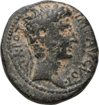 Dionysos Augustus Ae - 28 Antiochia Sc Im Kranz Mw 2110