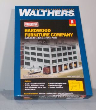 N Scale Train Walthers Hardwood Furniture Company 933 - 3232 Openbox Complete