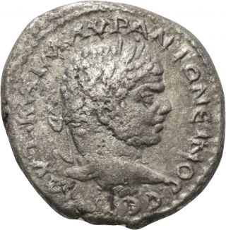 Dionysos Caracalla Bi - Tetradrachme Rhesaena Adler Mw 2104
