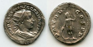 Silver Antoninianus Of Gordian Iii,  (238 - 244 Ad),  Jupiter,  Roman Empire