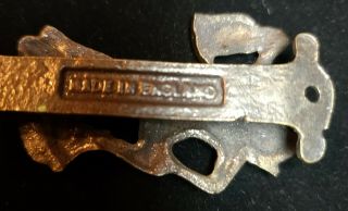 Vintage Solid Brass Lucky Cornish Pixie Door Knocker 3 1/2 