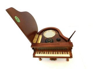 Vintage 60s Old Steinweigh Classical Antique Grand Piano Transistor Radio