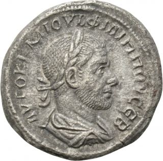Dionysos Philippus I.  Bi - Tetradrachme Rom Adler Mw 2082