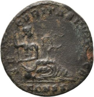 Dionysos Hanniballianus Ae - Follis Constantinopolis Euphrates Mt 2069