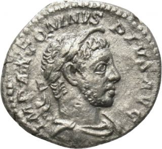 Dionysos Elagabalus Ar - Denar Rom Kaiser Opfert Mw 2060