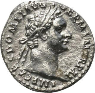 Dionysos Domitianus Ar - Denar Rom Minerva Mw 2057