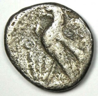 Phoenicia Tyre AR Half Shekel Bible Silver Coin Melkart 126 BC - 45 AD - Fine / VF 2