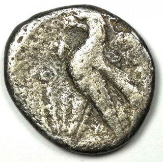 Phoenicia Tyre AR Half Shekel Bible Silver Coin Melkart 126 BC - 45 AD - Fine / VF 4