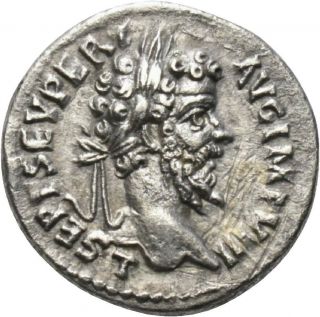 Dionysos Septimius Severus Ar - Denar Rom Pax Mw 2040