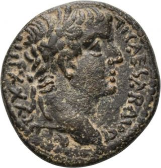 Dionysos Tiberius Ae - 22 Antiochia Sc Im Kranz Mw 2033