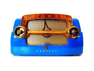 Vintage 1950s Restored Crosley Eames Era Mid Century Old Antique Radio