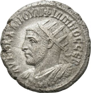 Dionysos Philippus I.  Bi - Tetradrachme Antiochia Adler Mw 2025