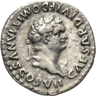 Dionysos Domitianus Ar - Denar Rom Minerva Mw 2020