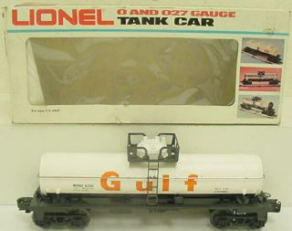 Lionel 6 - 6301 Gulf Oil Single Dome Tank Car Ex/box