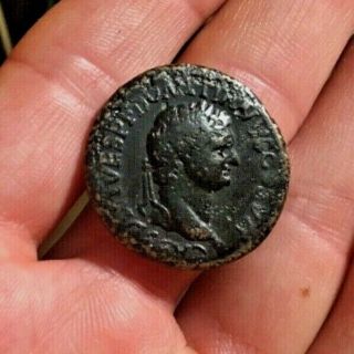 Scarce Ancient Roman Coin Ae As Domitian 79 - 81ad Aequitas Sc Ric657 10.  56g