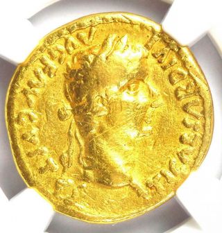 Ancient Roman Tiberius Gold Av Aureus Livia Coin 14 - 37 Ad - Certified Ngc Fine
