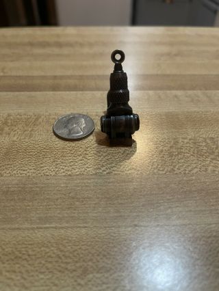 ANTIQUE MARBLES R6 TANG SIGHT FOR REMINGTON MODEL 8 & 81 AUTO LOADING RIFLE. 3