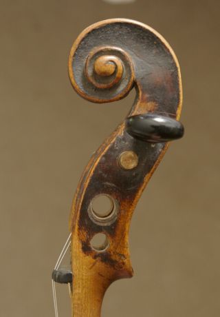 About 200years Old Violin,  Baroque Neck,  Maybe Scottish?