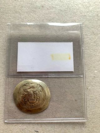 Approved byzantine Gold coin Michael VII 1071 - 1078 AD El Hist.  Nomisma 4,  15gr 2