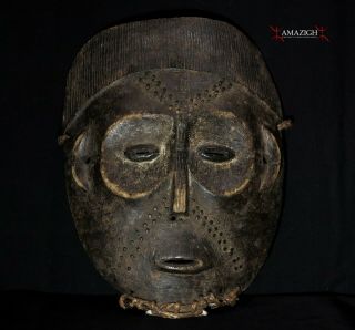 Mbuti - Pygmy Mask – Ituri Rainforest,  Dr Congo