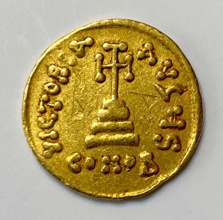 Ancient Byzantine Gold Coin Constans Ii - 641 - 688 Ad.  Solidus - Scarce Coin