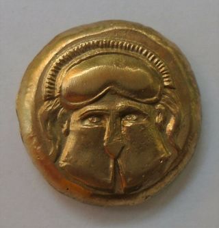 Greek Ancient Coin.  Thrace,  Mesembria Electrum Gold Tetradrachm
