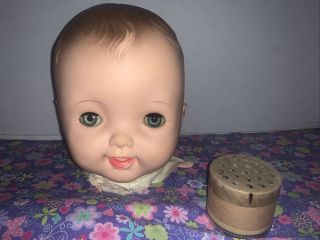 22” Vintage Effanbee Doll Cuddle Up Baby Doll 1953 Replacement Head,  Cry Box