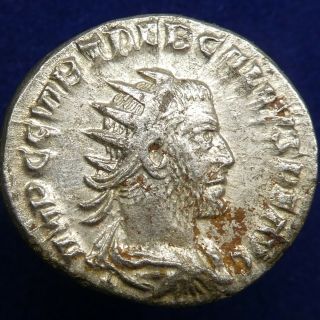 Roman Imperial,  Trebonianus Gallus (251 - 253 Ad).  Ar Antoninianus,  Antioch