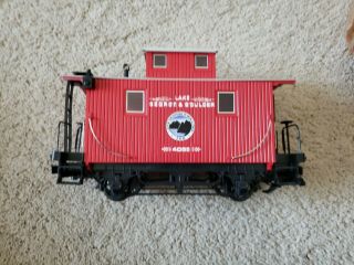 Lgb G Scale Lake George And Boulder Caboose 4065