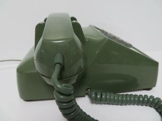 Antique Western Electric 1500 telephone 10 button touch tone rare Green 6