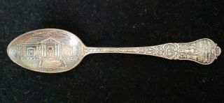 Antique Sterling Silver Spoon,  Kendall Young Library Webster City Iowa