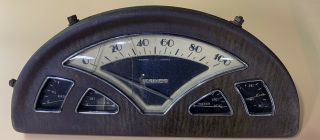 1936 Studebaker Dictator Gauge Cluster Speedometer Gauges Oil Gas Amp Temp