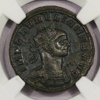 270 - 275 Ad Roman Empire Aurelian Bi Aurelianianus Ngc Ch Xf B - 7