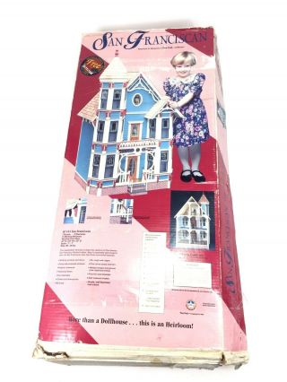 Dura Craft San Franciscan Mansion Dollhouse Kit Sf555