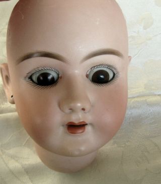 Antique German Dep Bisque Doll Head Large