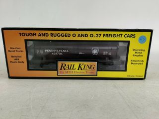 Mth Rail King Pennsylvania Dome Car O Gauge Freight Car 30 - 73125