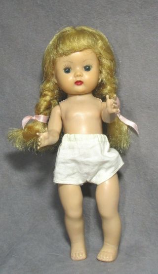 Vintage Nancy Ann Muffie Doll - Pretty Blonde Braids