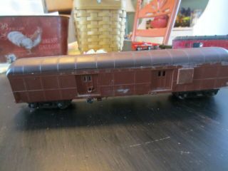H O Trains: Running Powered Pennsylvania Baggage Car - - For Extra Hidd
