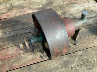 Antique Clutch Pulley Flat Belt For Hit Miss Engine - Variable Speed Line Shaft