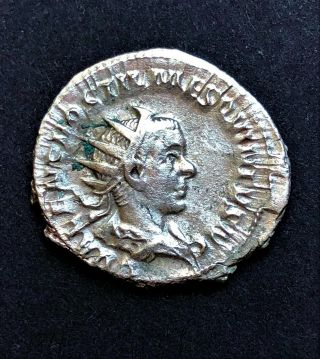 Roman Empire/ Antoninianus/ Hostilianus (hostilian) / Excellent/ Silver Coin