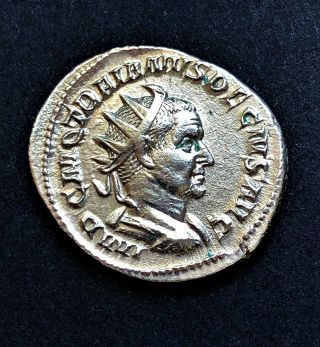 Roman Empire/ Antoninianus/ Trajan Decius/ Pannoniae/ Silver Coin