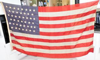 Antique 45 Star United States Flag 1896 - 1907 A Part Of History