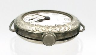 Vintage Antique Deco Engraved Elgin Watch,  Parts/Repair,  Pocket Movement? 2
